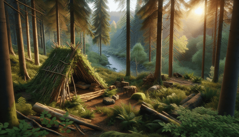 And Shanties: A Guide To Building Shelters In The Wilderness